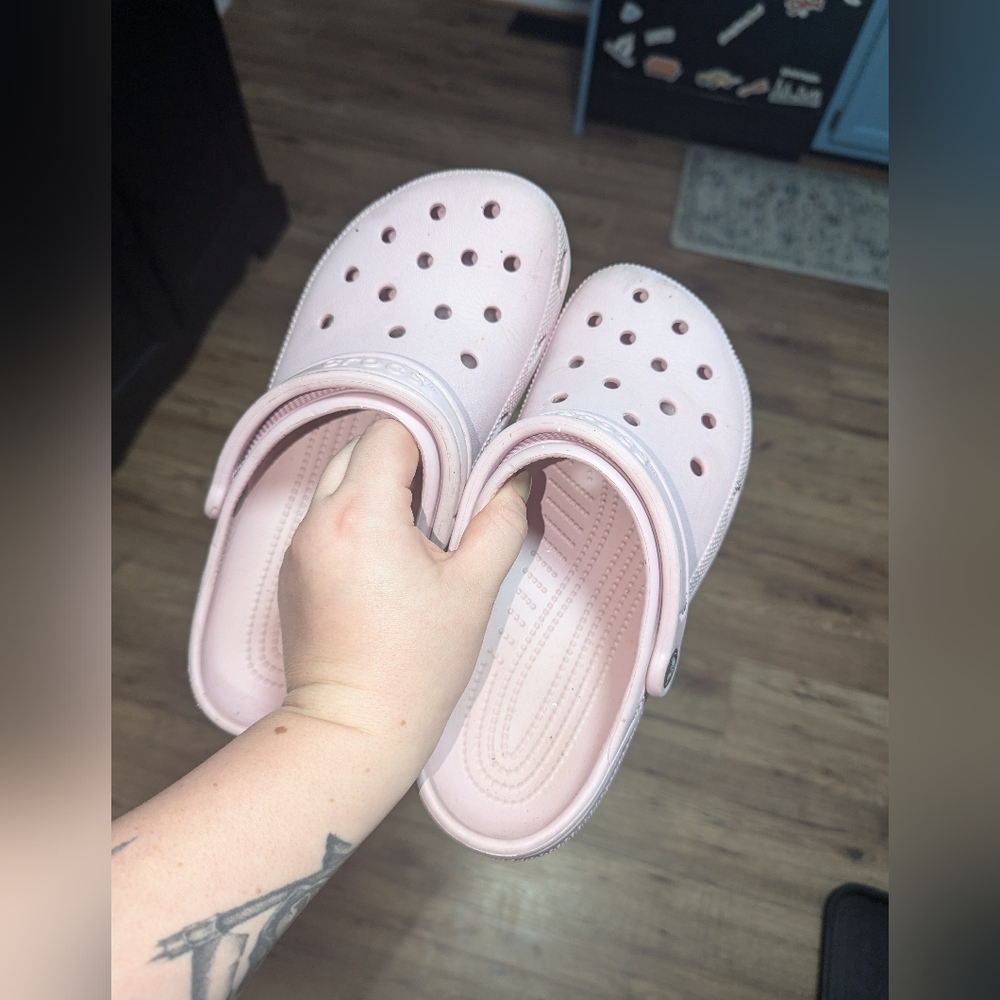 Ballerina Pink Crocs